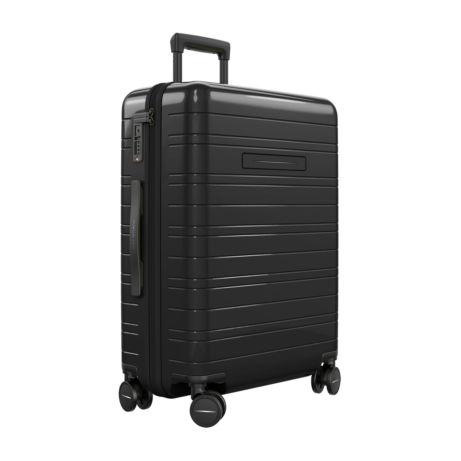 Horizn Studios Essential H6 Check-In Reisekoffer 61L Glossy All Black