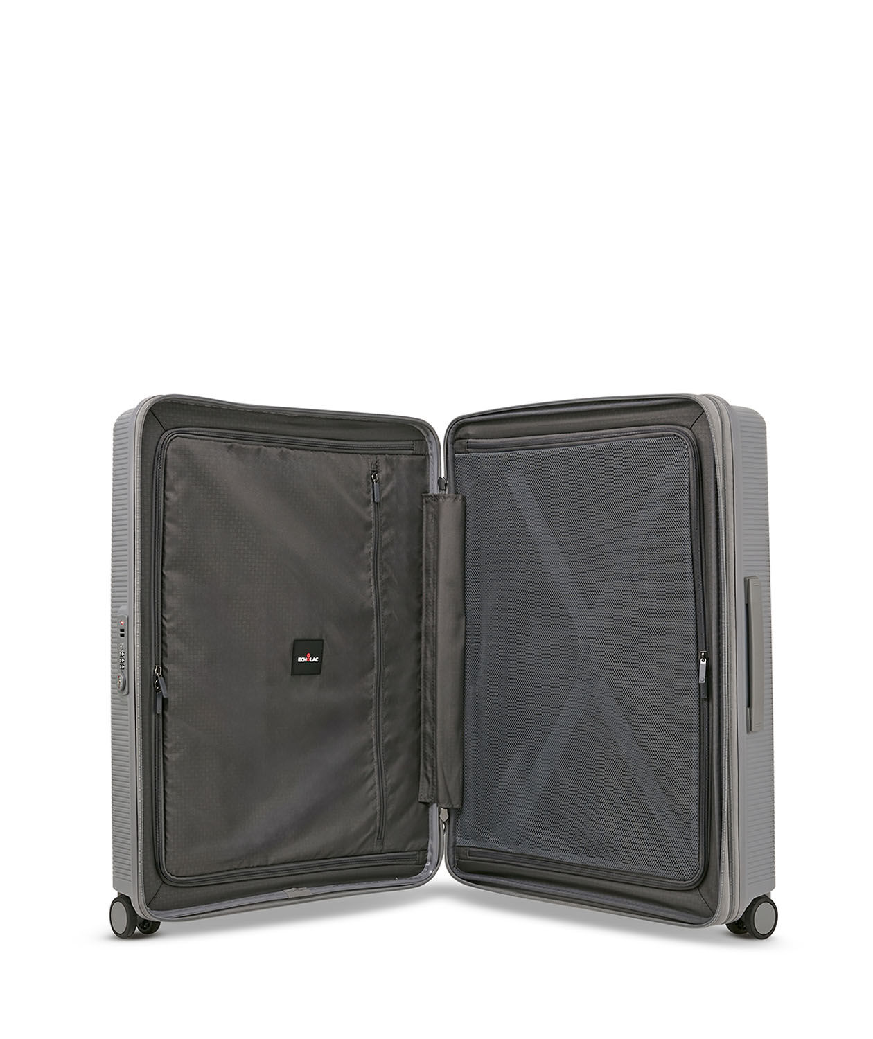 ECHOLAC Forza Koffer S 4-Rollen, erweiterbar Grey ECHOLAC Forza Koffer S 4-Rollen, erweiterbar Grey