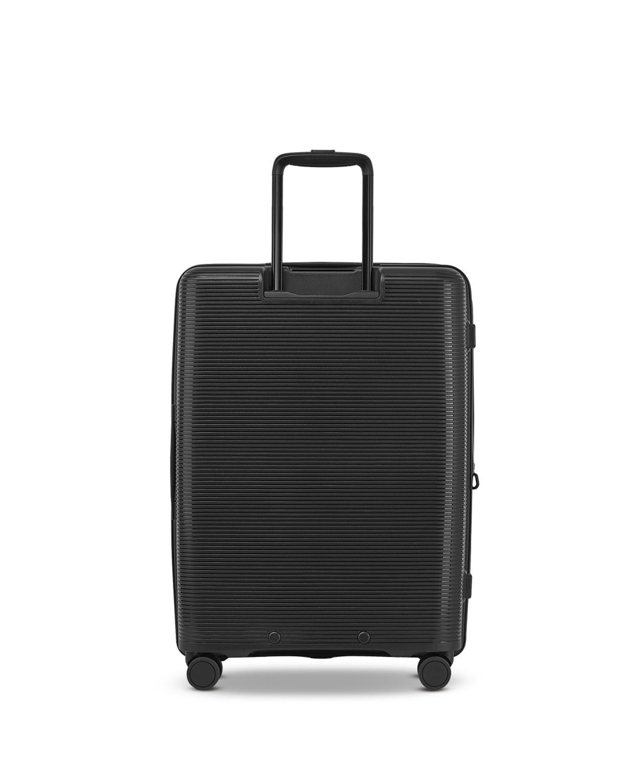 ECHOLAC Forza Koffer M 4-Rollen, erweiterbar Black