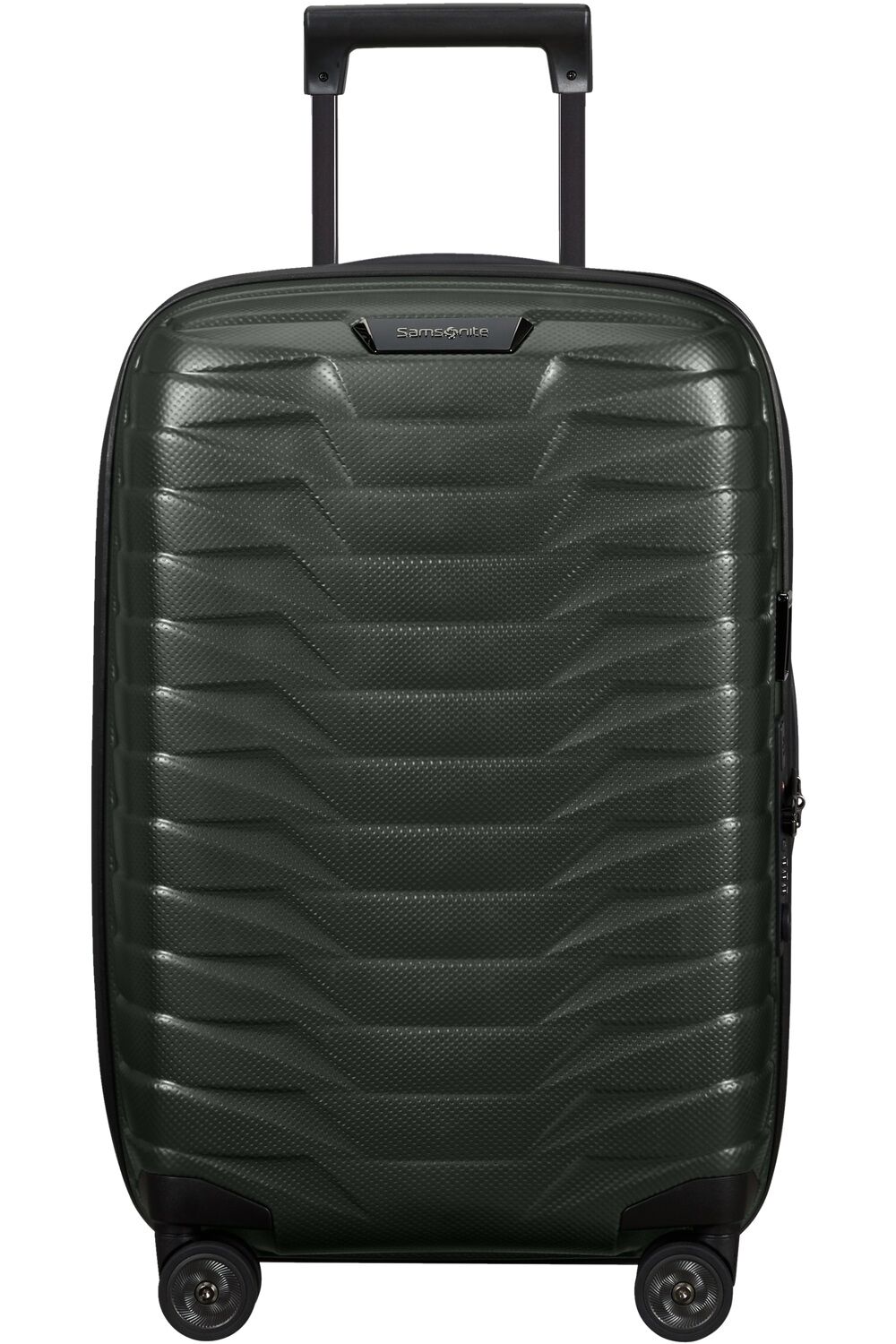 Samsonite Proxis Trolley mit 4 Rollen erweiterbar 55cm (23/26cm) + GRATIS HOTELGUTSCHEIN Matt Climbing Ivy