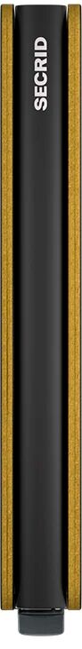Secrid Slimwallet Matte SM-Black & Ochre