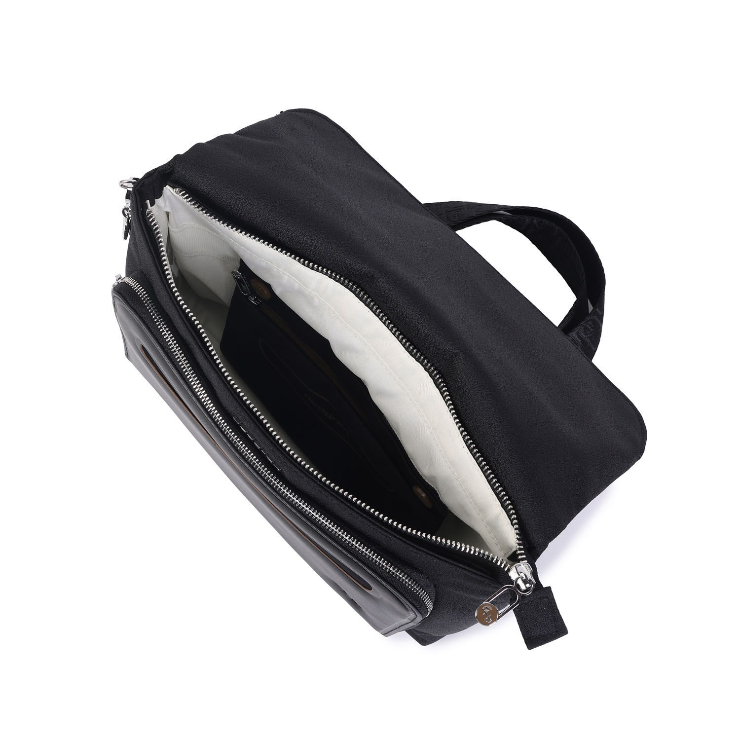 Hedgren Fika FRAPPE Handbag Flap + RFID Black