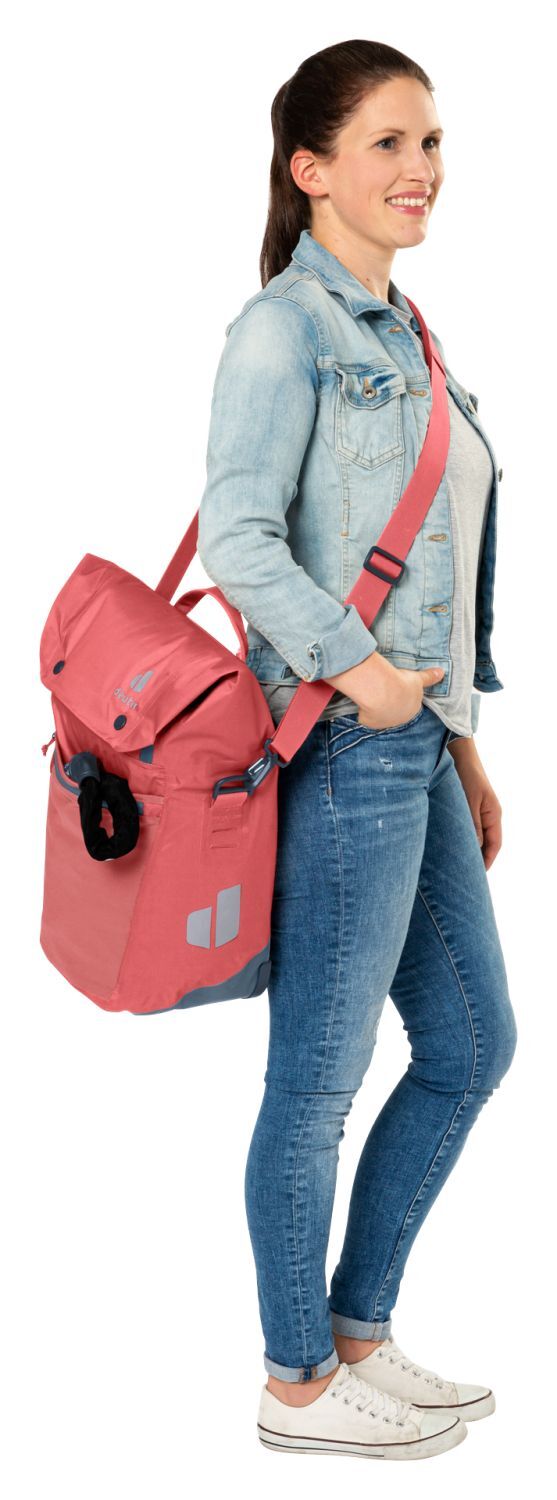 Deuter Mainhattan 17+10 Fahrradtasche  redwood-ink