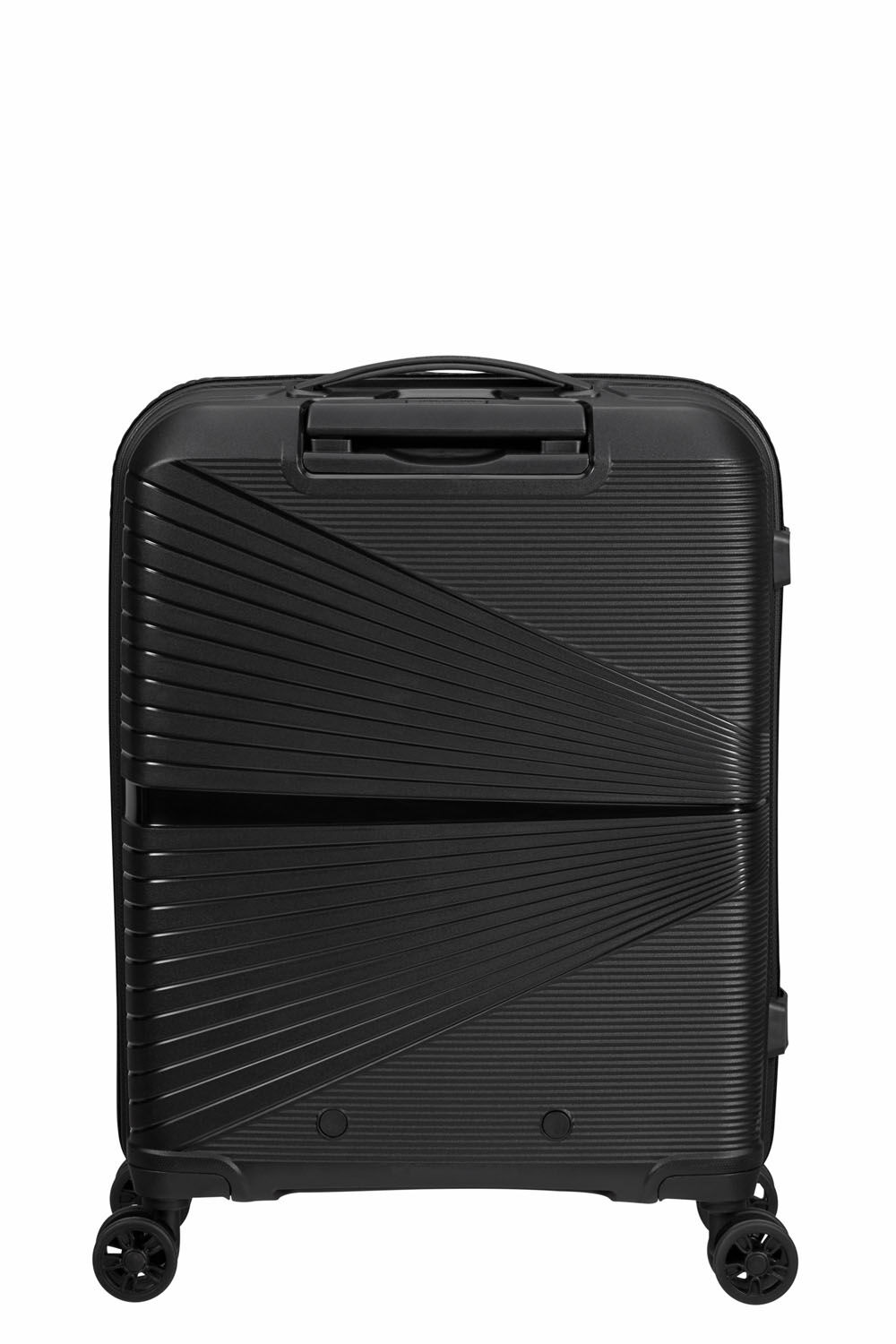 American Tourister Airconic Handgepäck Trolley 55cm mit Fronttasche + GRATIS HOTELGUTSCHEIN Onyx Black