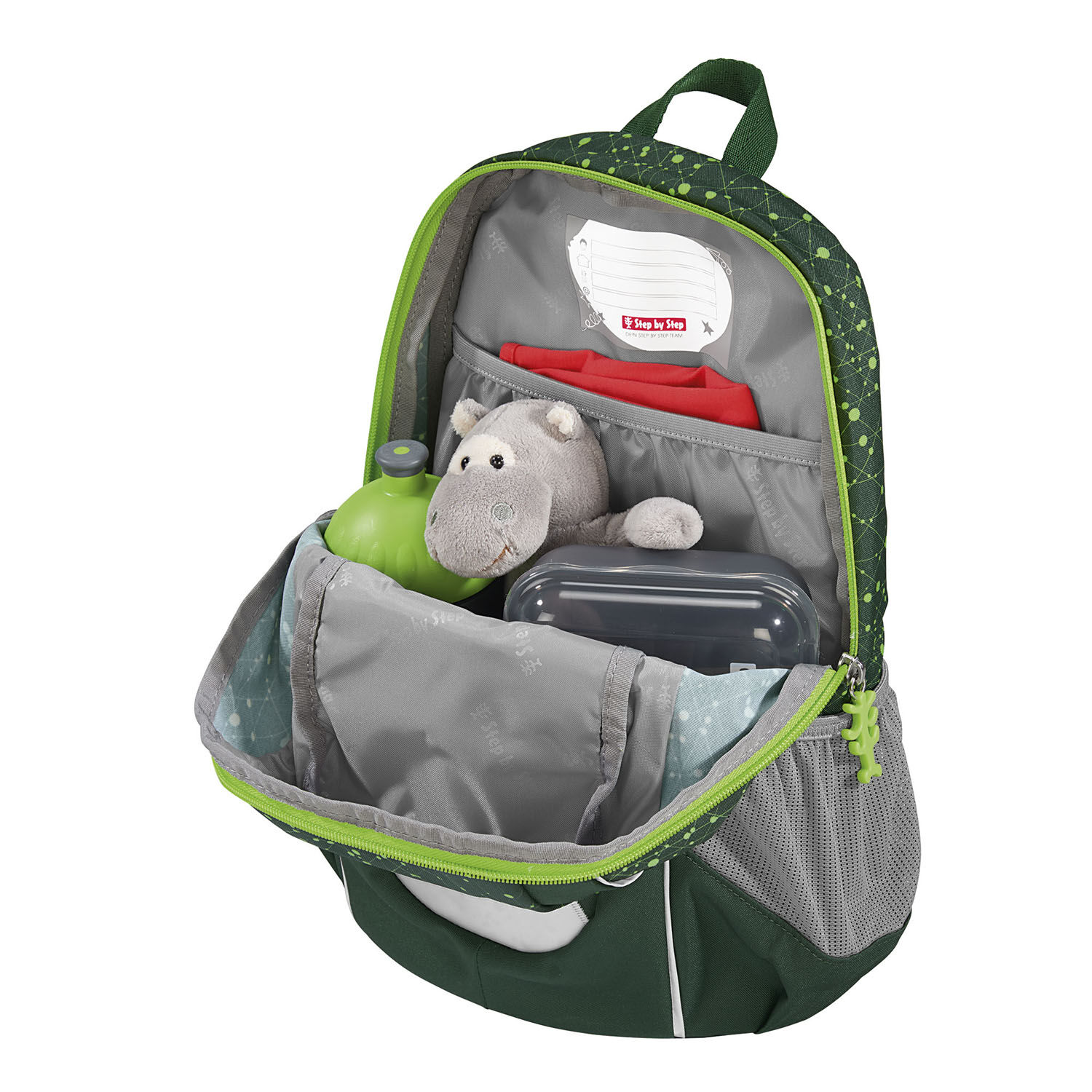 Step by Step Kinderrucksack KIGA MAXI Kindergartenrucksack-Set Dino Nilo