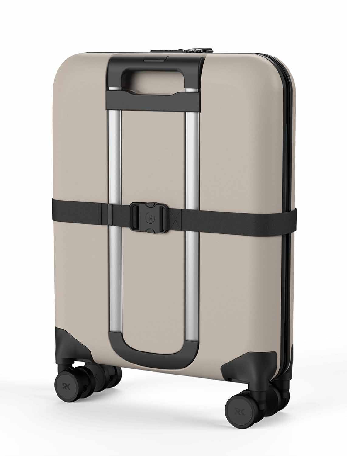 Rollink Vega 360 21" Cabin Size S, 4-Rollen Warm Grey