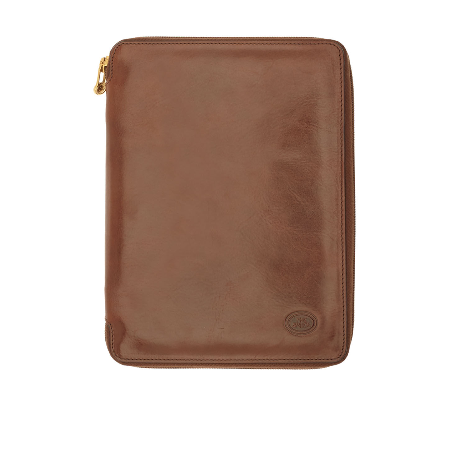 The Bridge Story Uomo Blockmappe 23cm -01903501 Braun/Gold