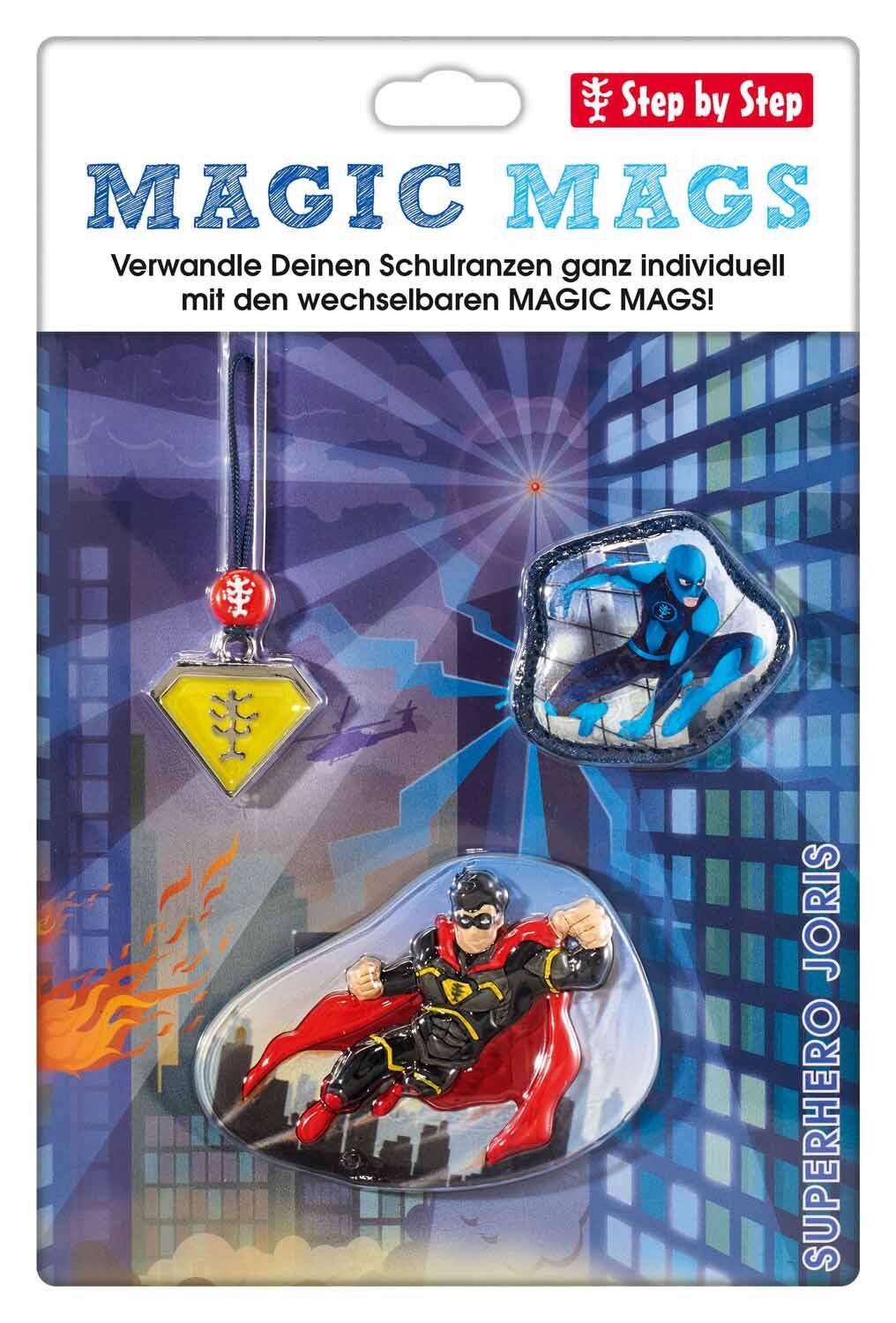Step by Step MAGIC MAGS Set aus 3-Teilen Superhero Joris