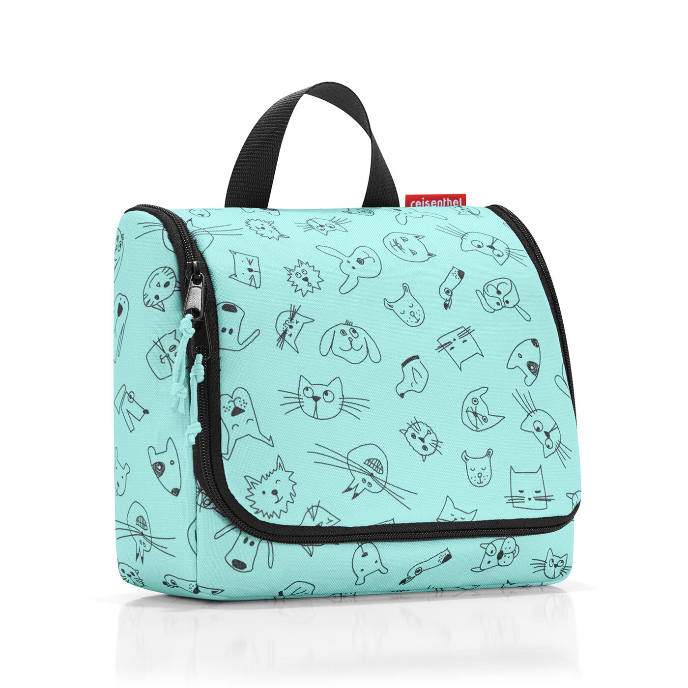 Reisenthel Kids Toiletbag Kulturbeutel Cats And Dogs Mint