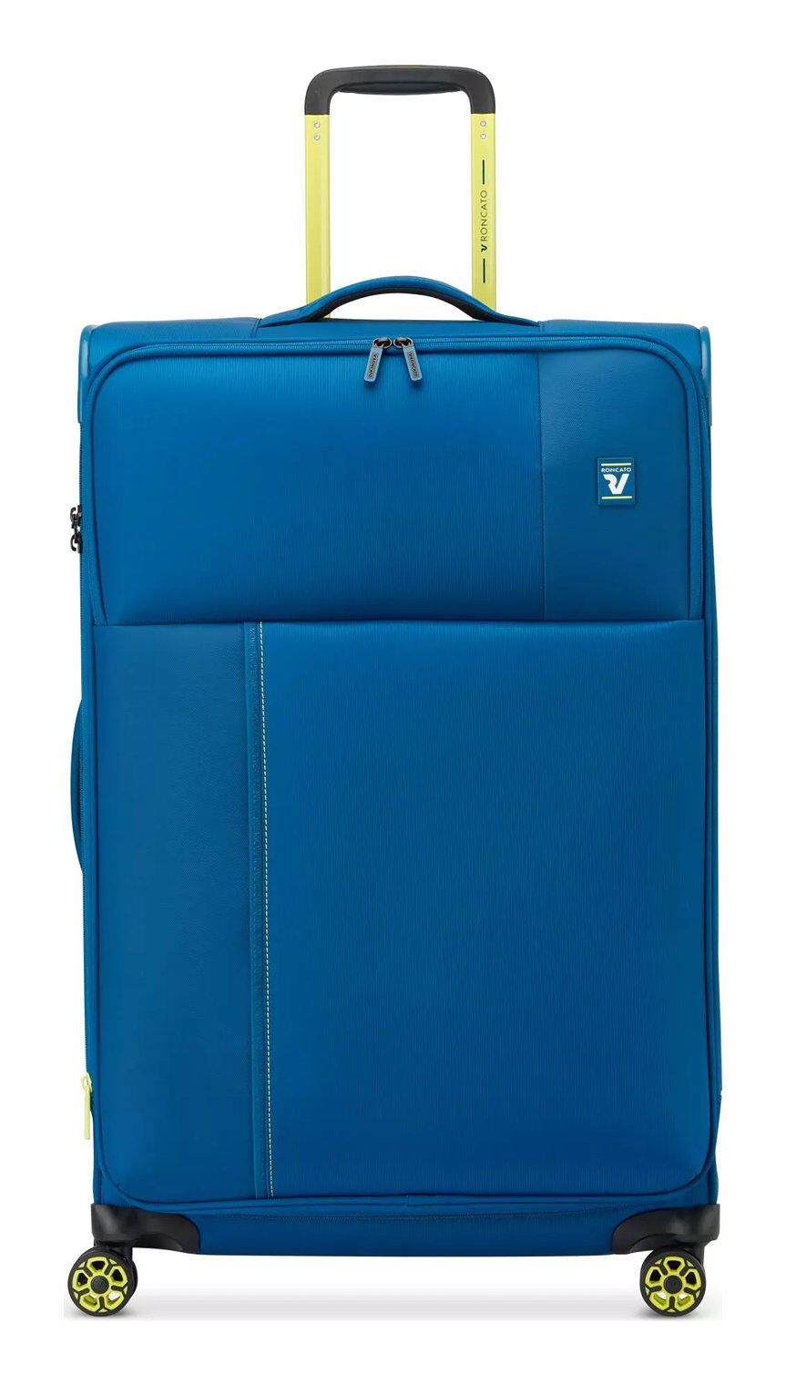 Roncato Move Großer Koffer 77cm, erweiterbar Blauer See