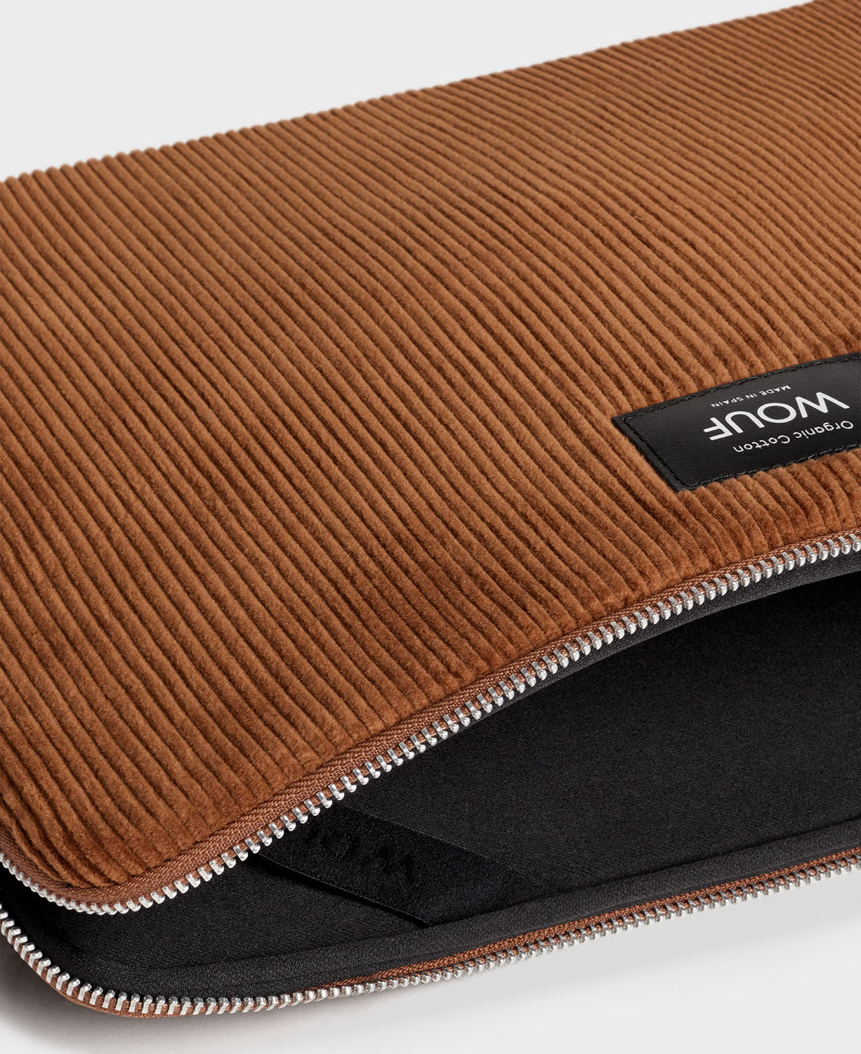 Wouf Corduroy Collection Laptop Sleeve 13" & 14" Caramel