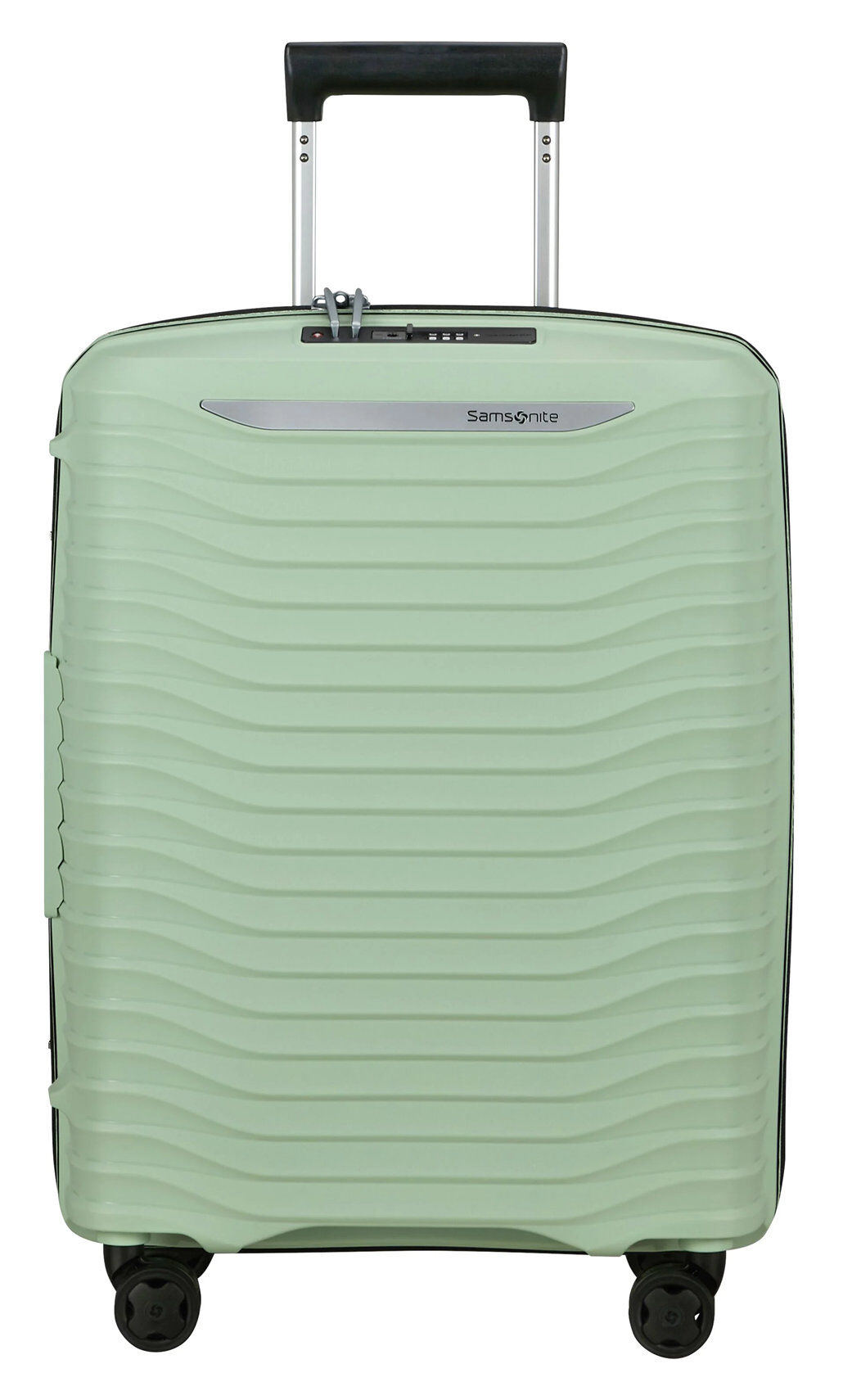 Samsonite Upscape Trolley mit 4 Rollen erweiterbar 55cm Länge 40cm Soft Sage