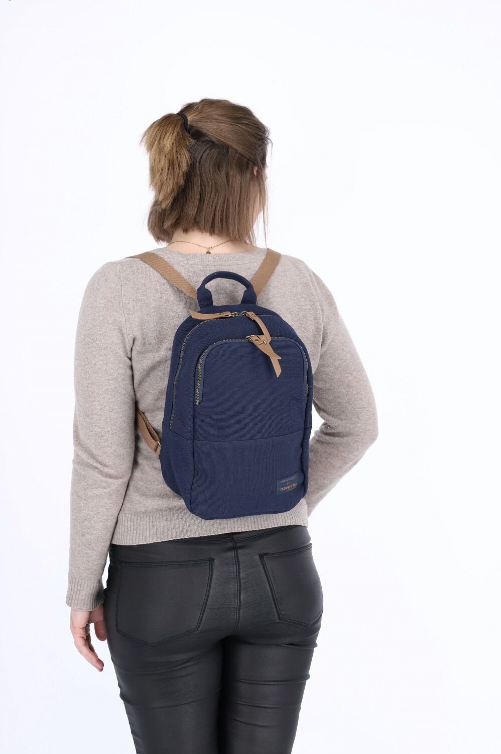 Travelite Hempline kleiner Rucksack Marine