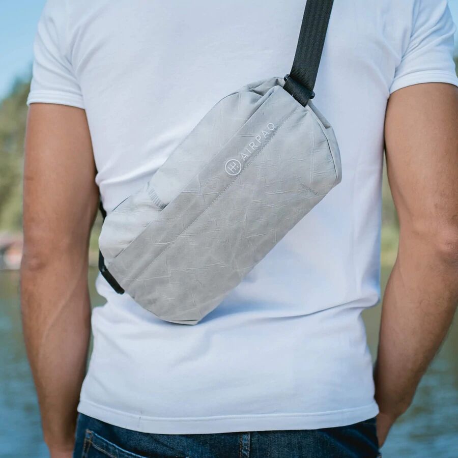 Airpaq Sling Baq Umhängetasche Sling Baq Grey