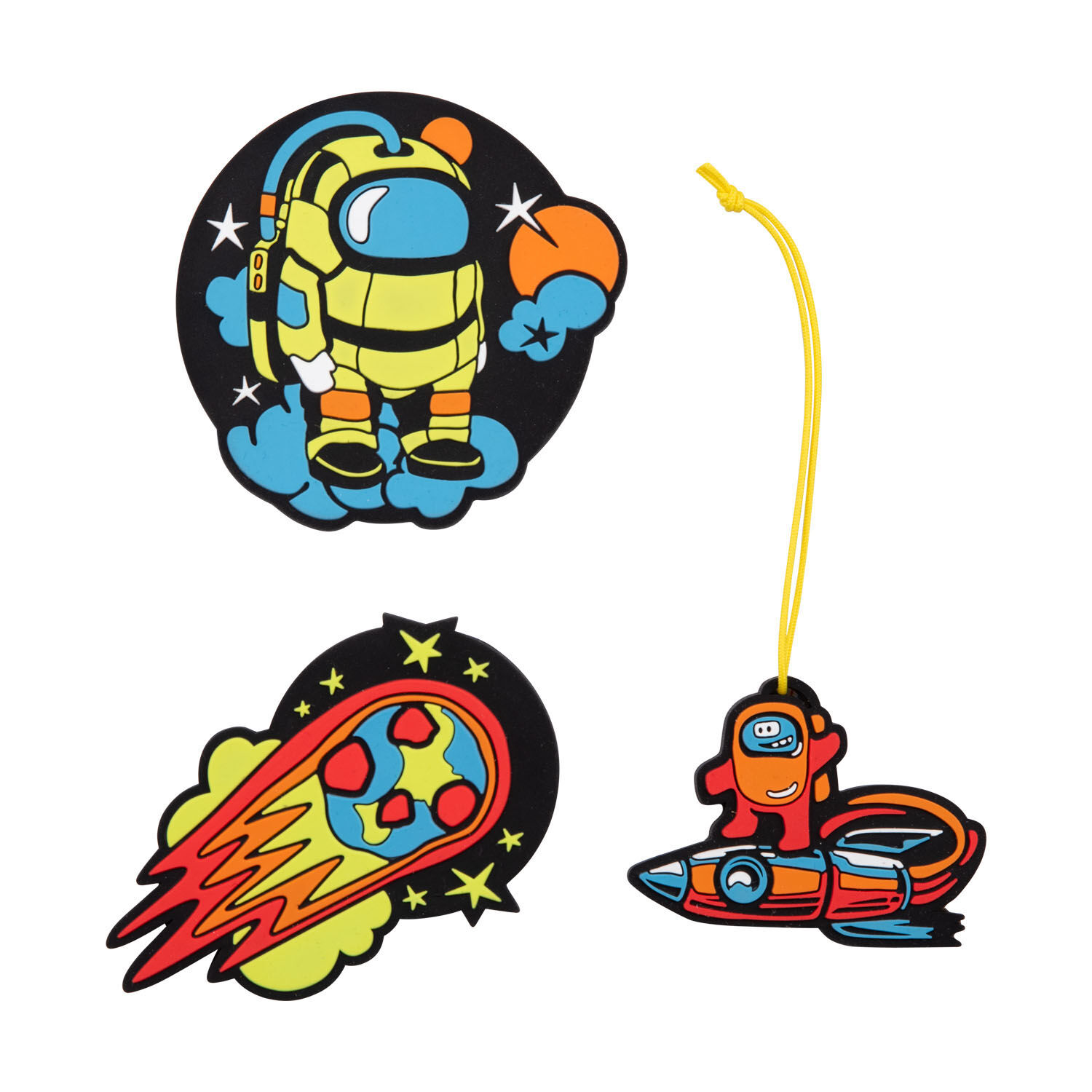 DerDieDas Schulzubehör Wechselbuttons 3er Set Crazy DerDieDas Schulzubehör Wechselbuttons 3er Set Crazy