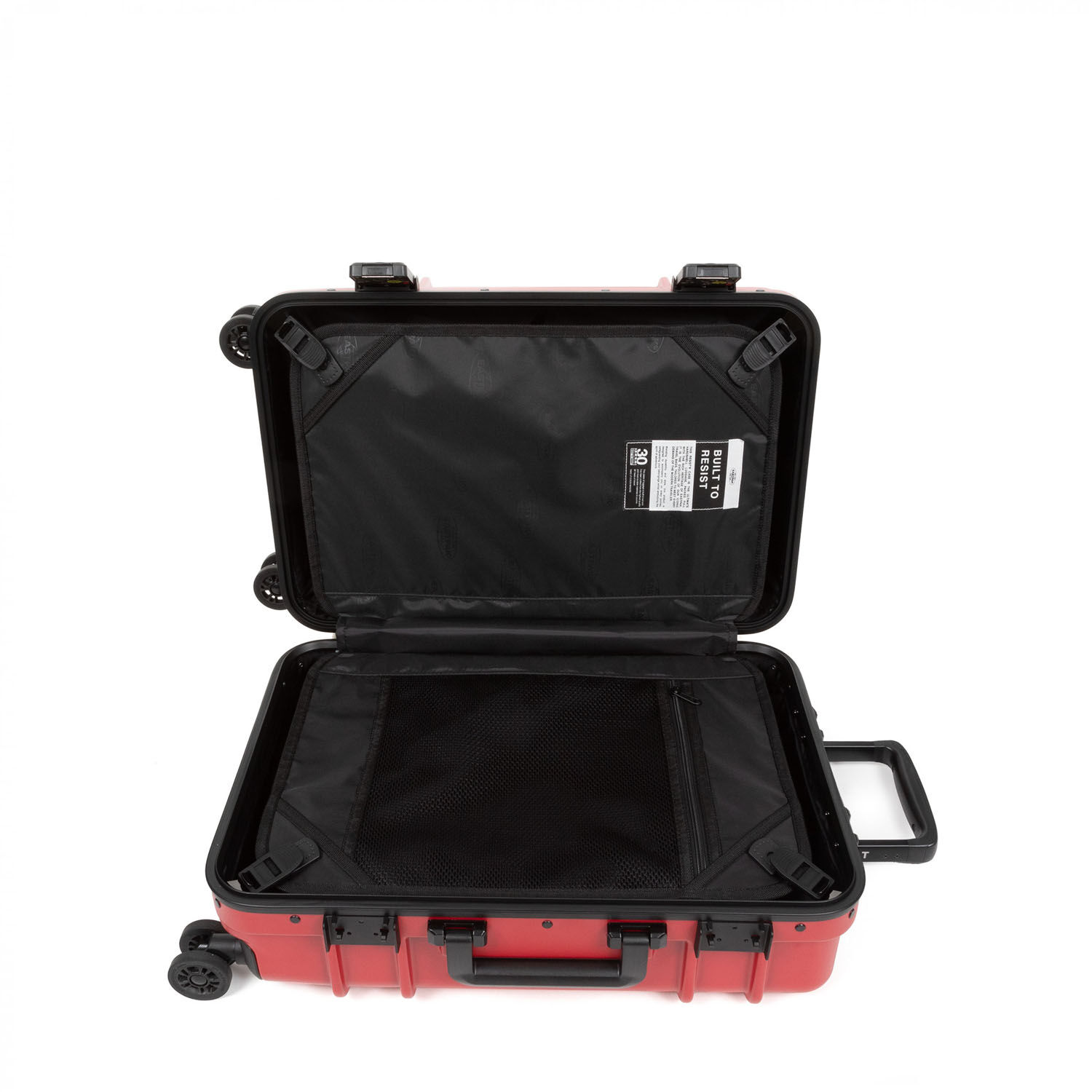 Eastpak RESIST'R CASE S Robuster Hartschalen-Trolley Fire Red