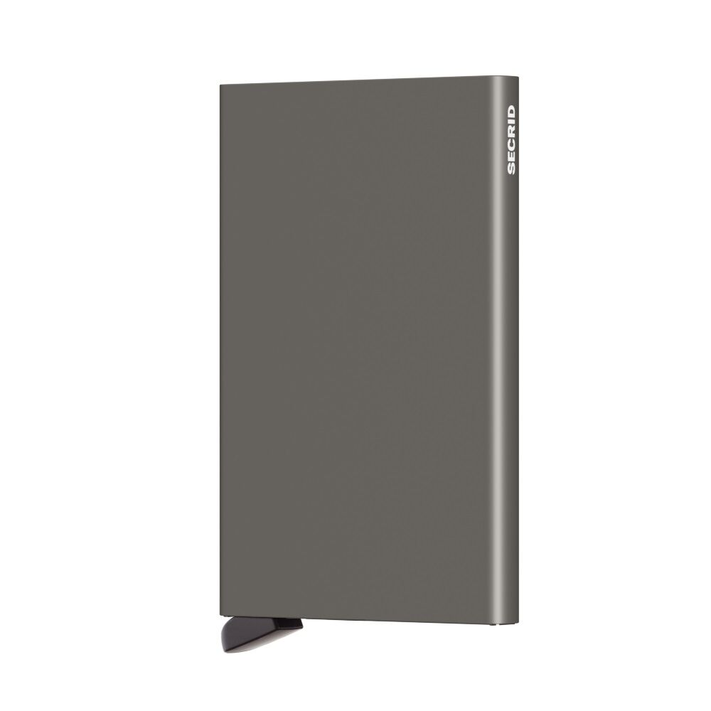 Secrid Cardprotector aus Aluminium C-Earth Grey