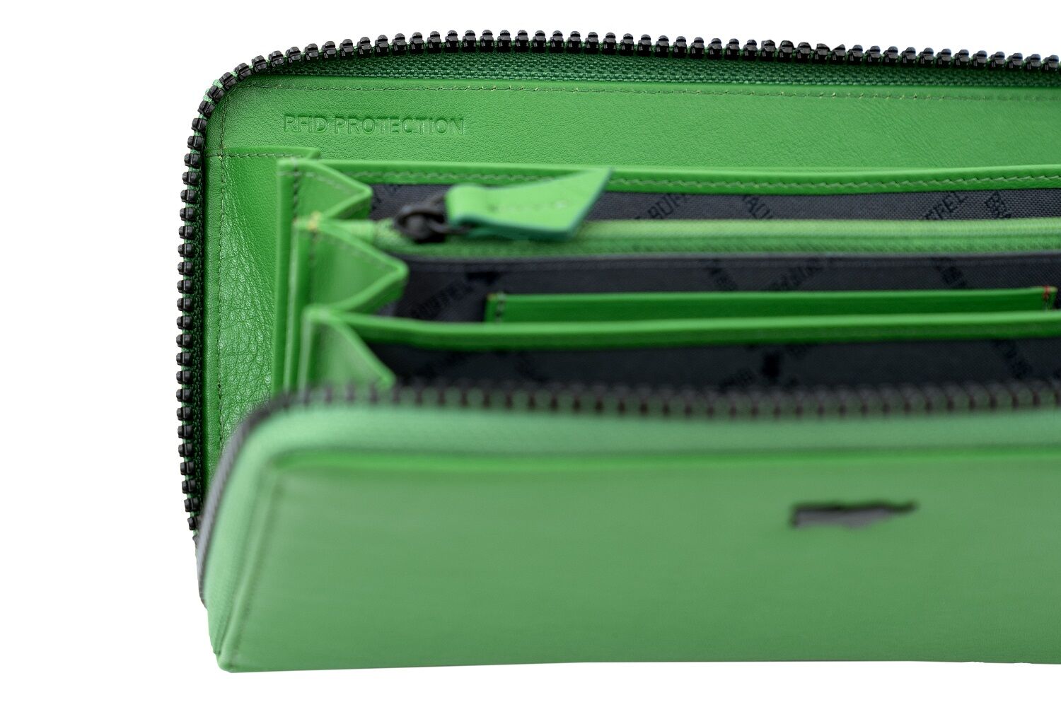 Braun Büffel Capri RFID RV-Geldbörse L 18CS grün