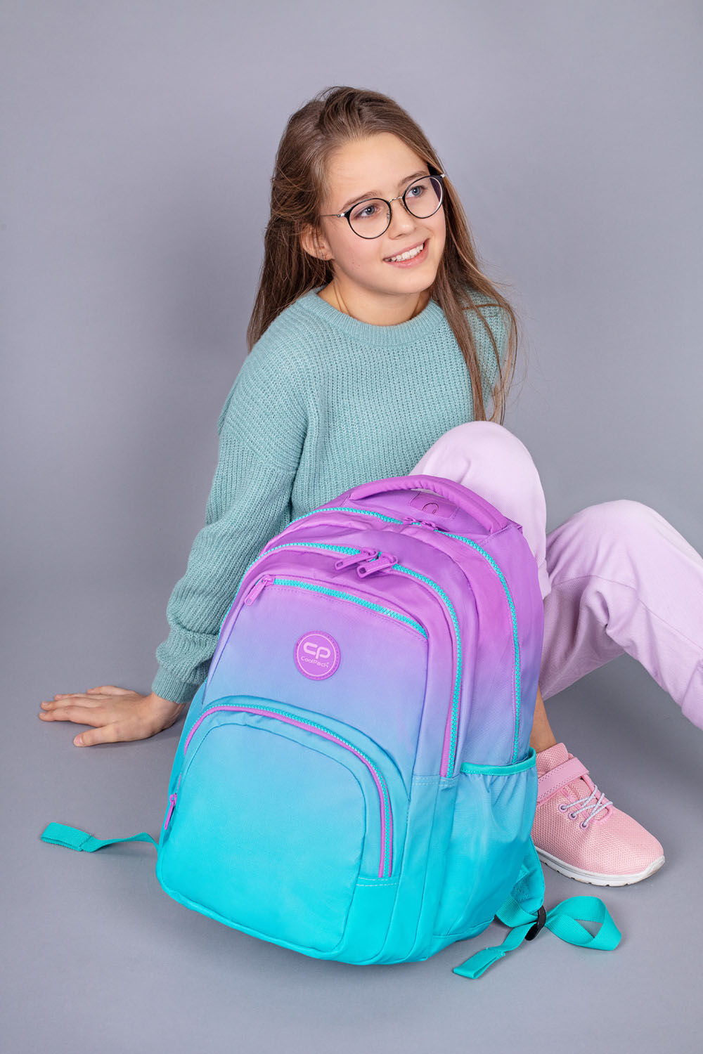 CoolPack Pick 17" 4tlg.Set Rucksack Blueberry