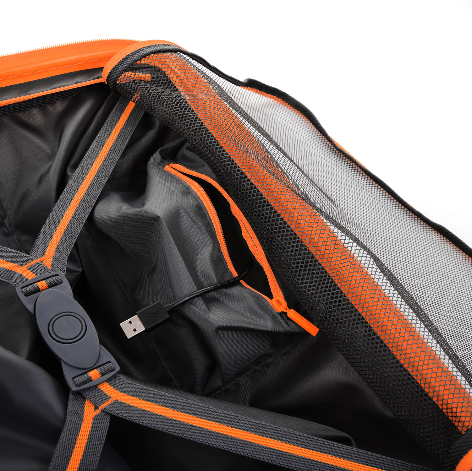 Roncato Skyline Cabin Spinner 55cm, erweiterbar mit USB Mango