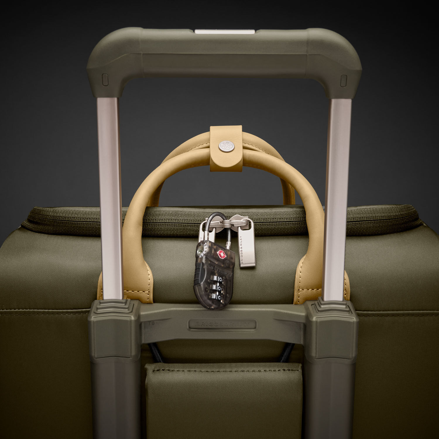 Briggs & Riley Rhapsody Wheeled Cabin Bag Olive