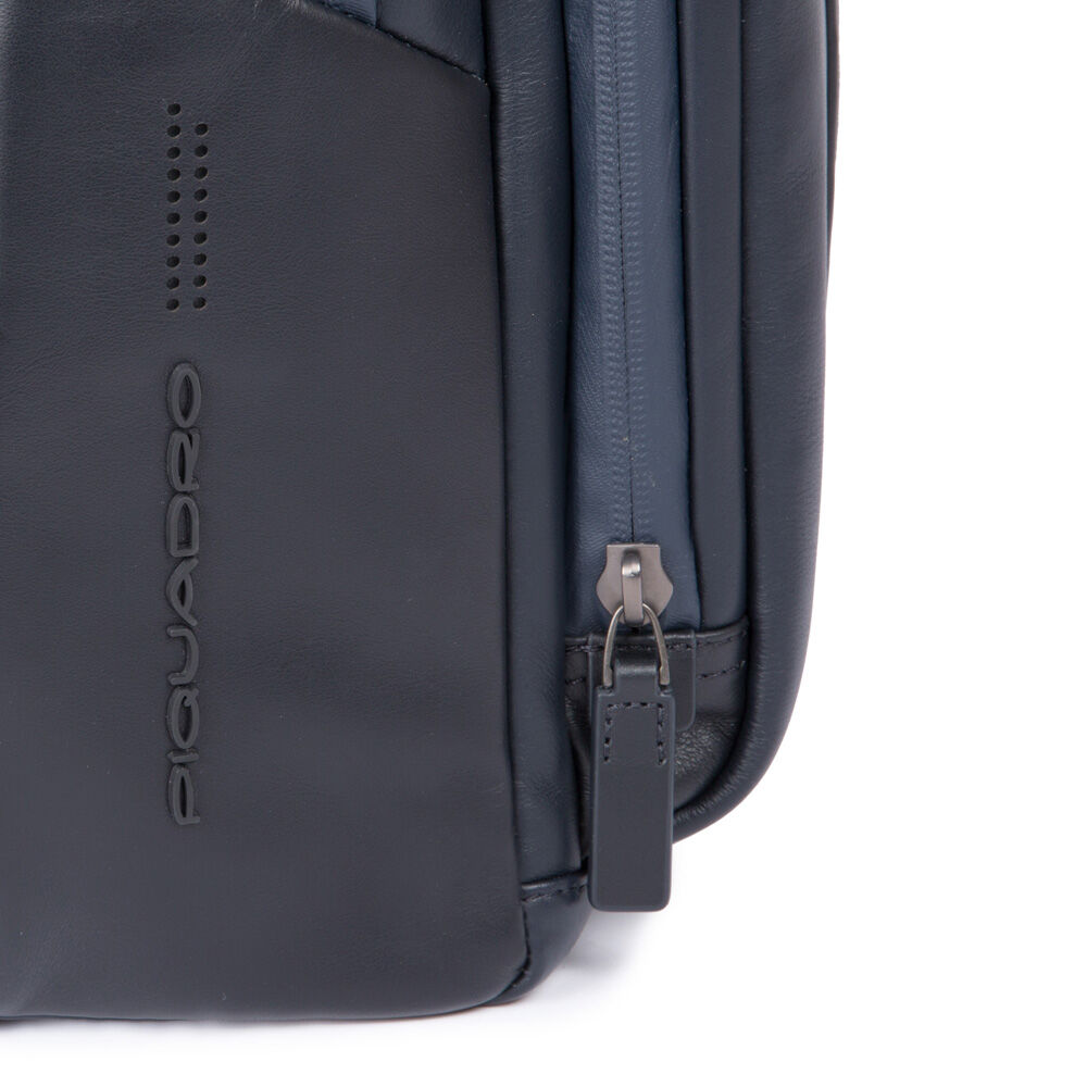 Piquadro Urban Kurzgrifflaptoptasche mit iPad-Fach und zwei Fächern schwarz