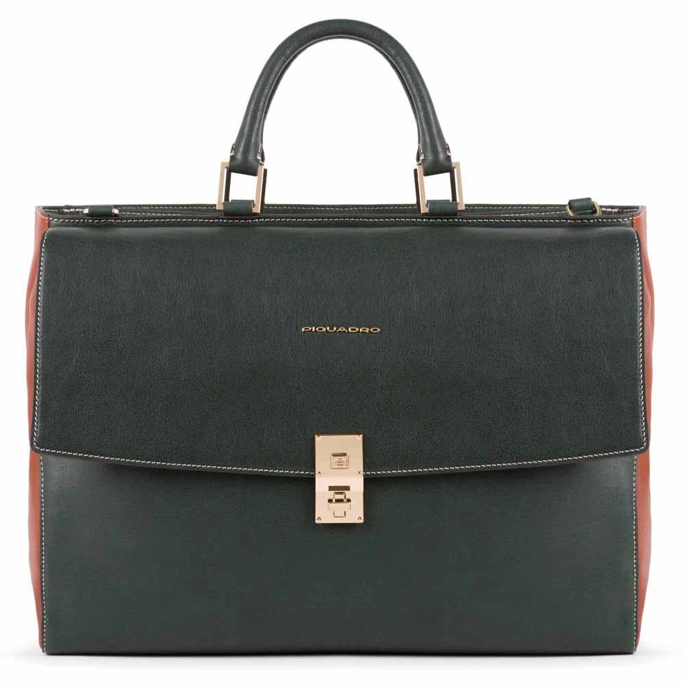 Piquadro DF Kurzgrifflaptoptasche 15,6" mit Anti-Stoss Schutz Piquadro DF Kurzgrifflaptoptasche 15,6" mit Anti-Stoss Schutz