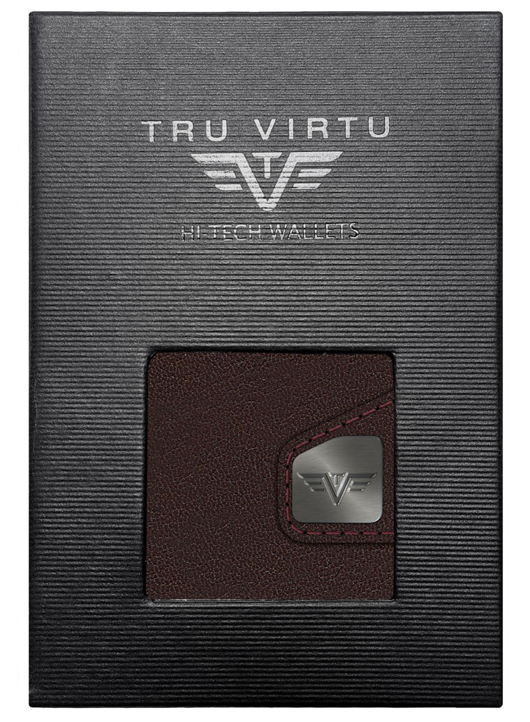 Tru Virtu Click & Slide Wallet *Special Edition* Florence Café/Gold
