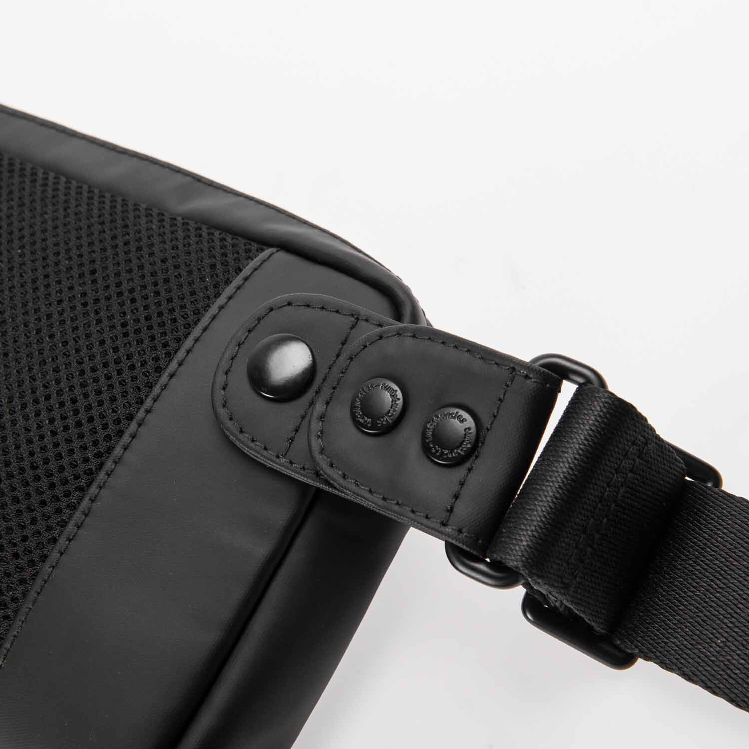 aunts & uncles Japan Nishi Mito Gürteltasche anthracite black