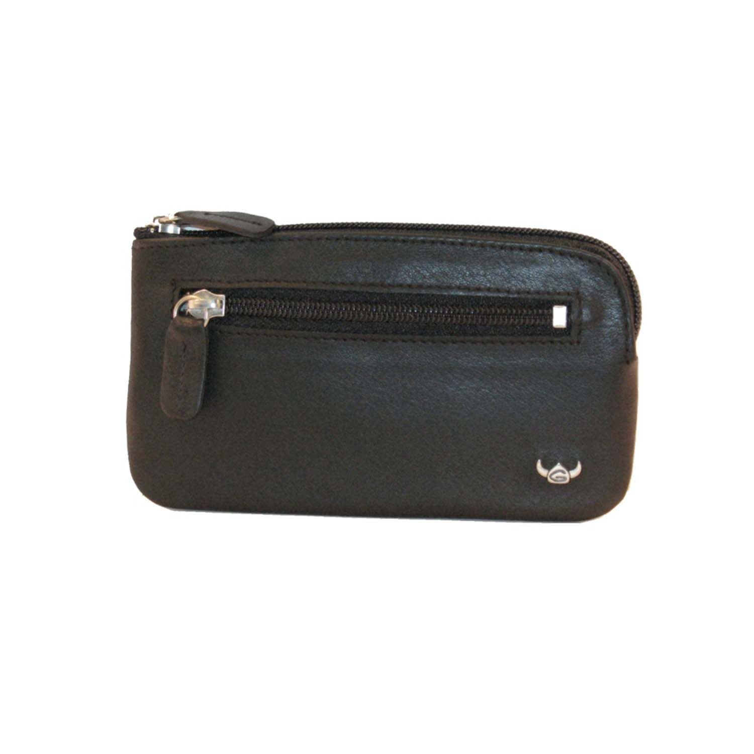 Golden Head Polo Schlüsseletui mit Reißverschluss 5008-50 schwarz