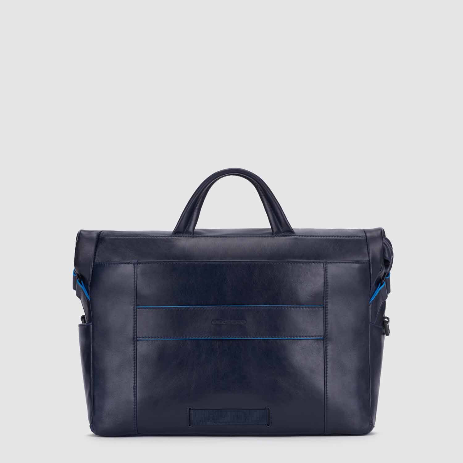 Piquadro Blue Square Revamp Fahrrad Laptopkuriertasche 14" Laptop-Fach Nachtblau