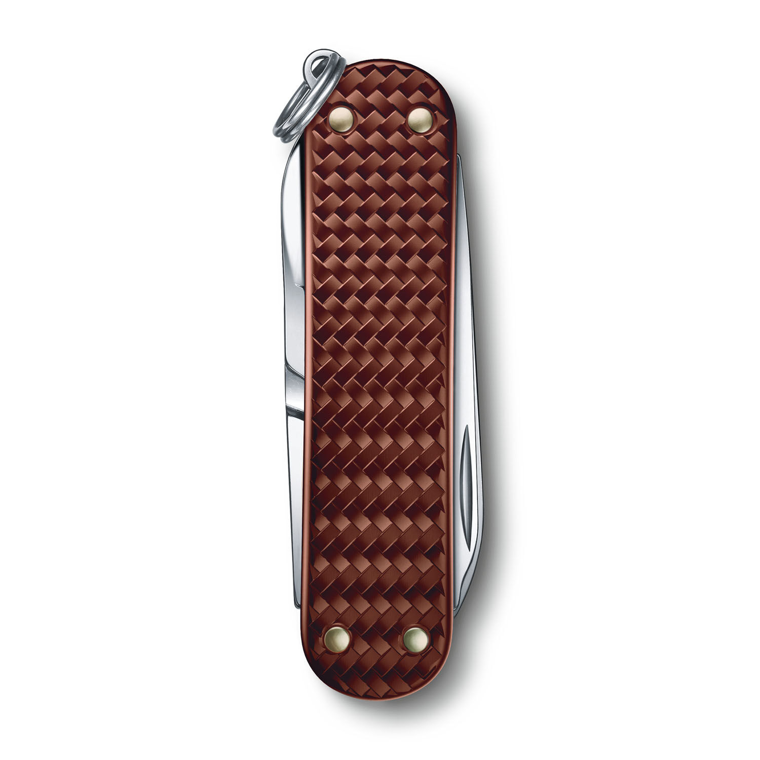 Victorinox Classic SD Precious Alox Kollektion, kleines Taschenmesser Hazel Brown