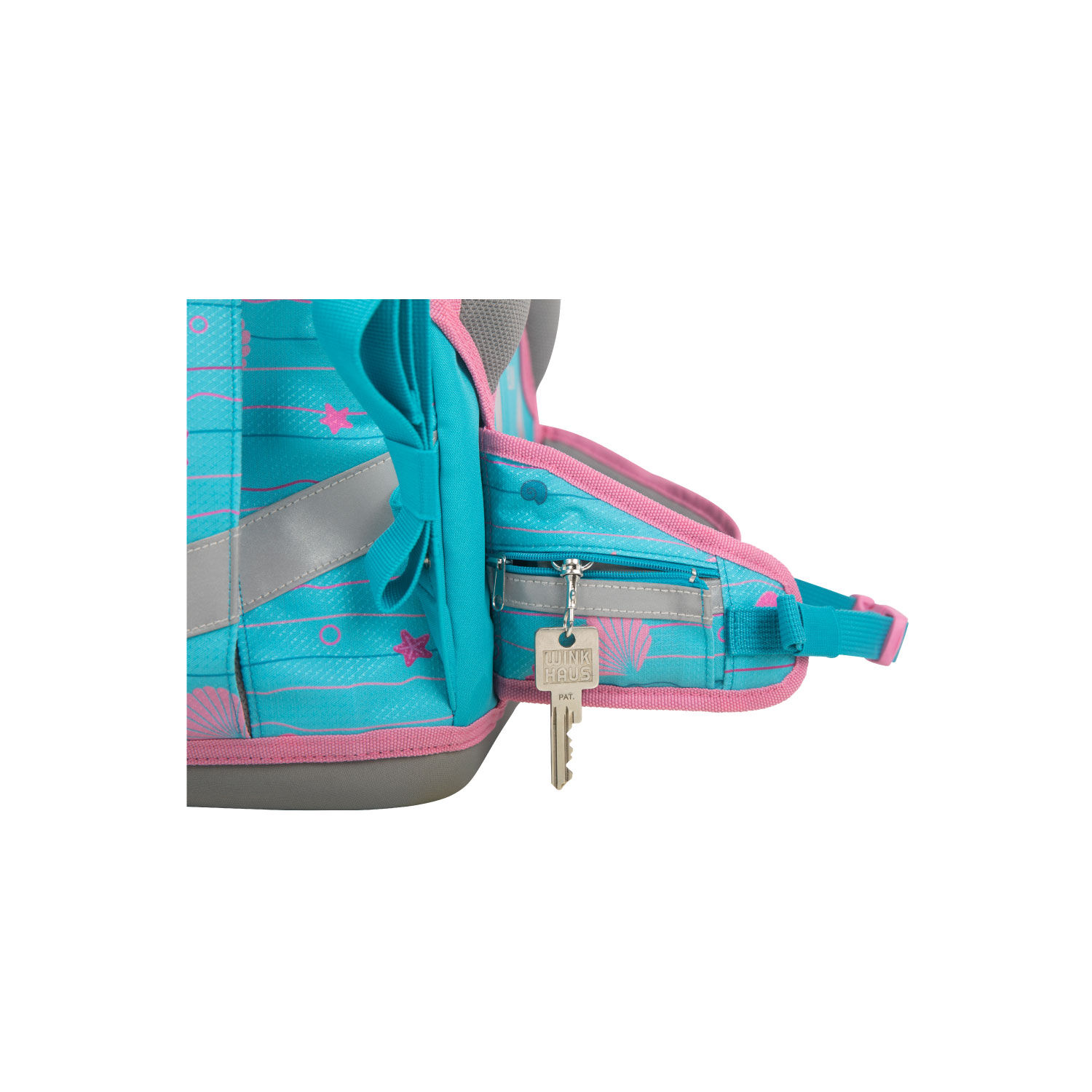 School-Mood Timeless Pro 7-tlg. Schulranzenset Lilly (Meerjungfrau)
