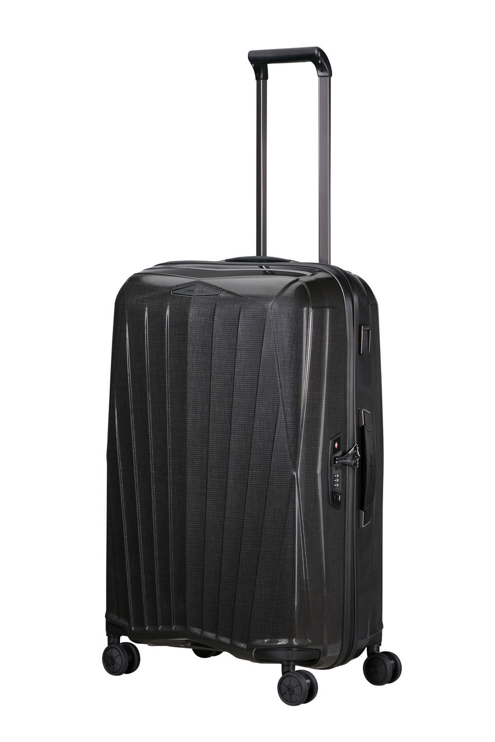 Samsonite Major-Lite Trolley mit 4 Rollen 69cm + GRATIS HOTELGUTSCHEIN Schwarz