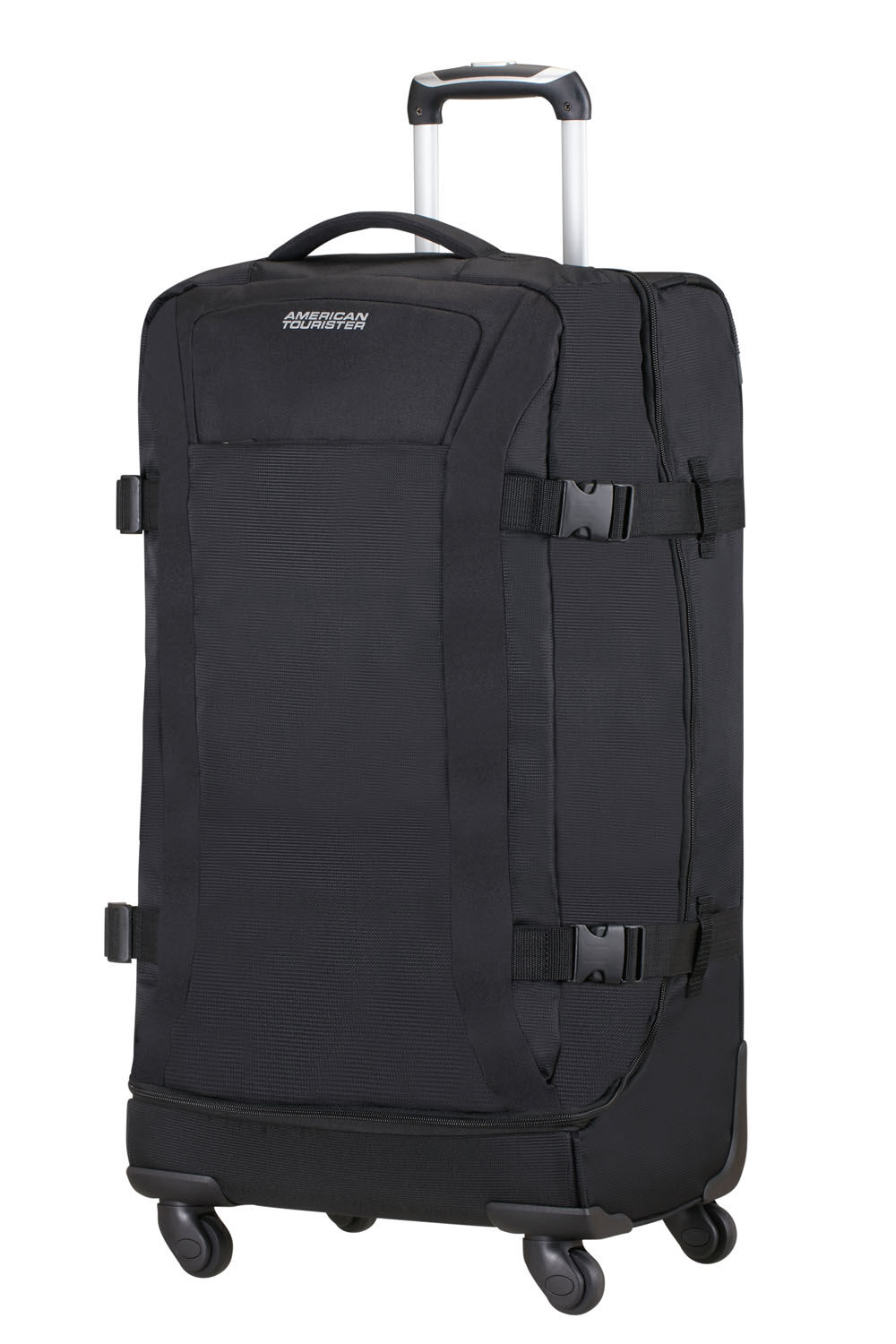 American Tourister Road Quest Trolley mit 4 Rollen 77cm Solid Black