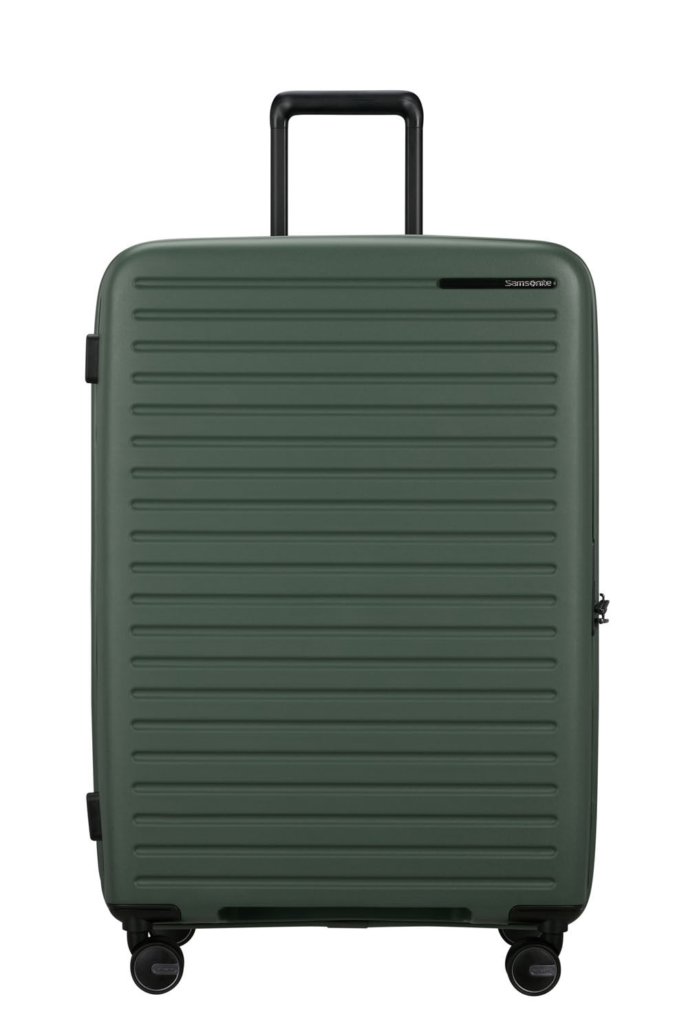 Samsonite Restackd Trolley mit 4 Rollen erweiterbar 75cm + GRATIS HOTELGUTSCHEIN Sage