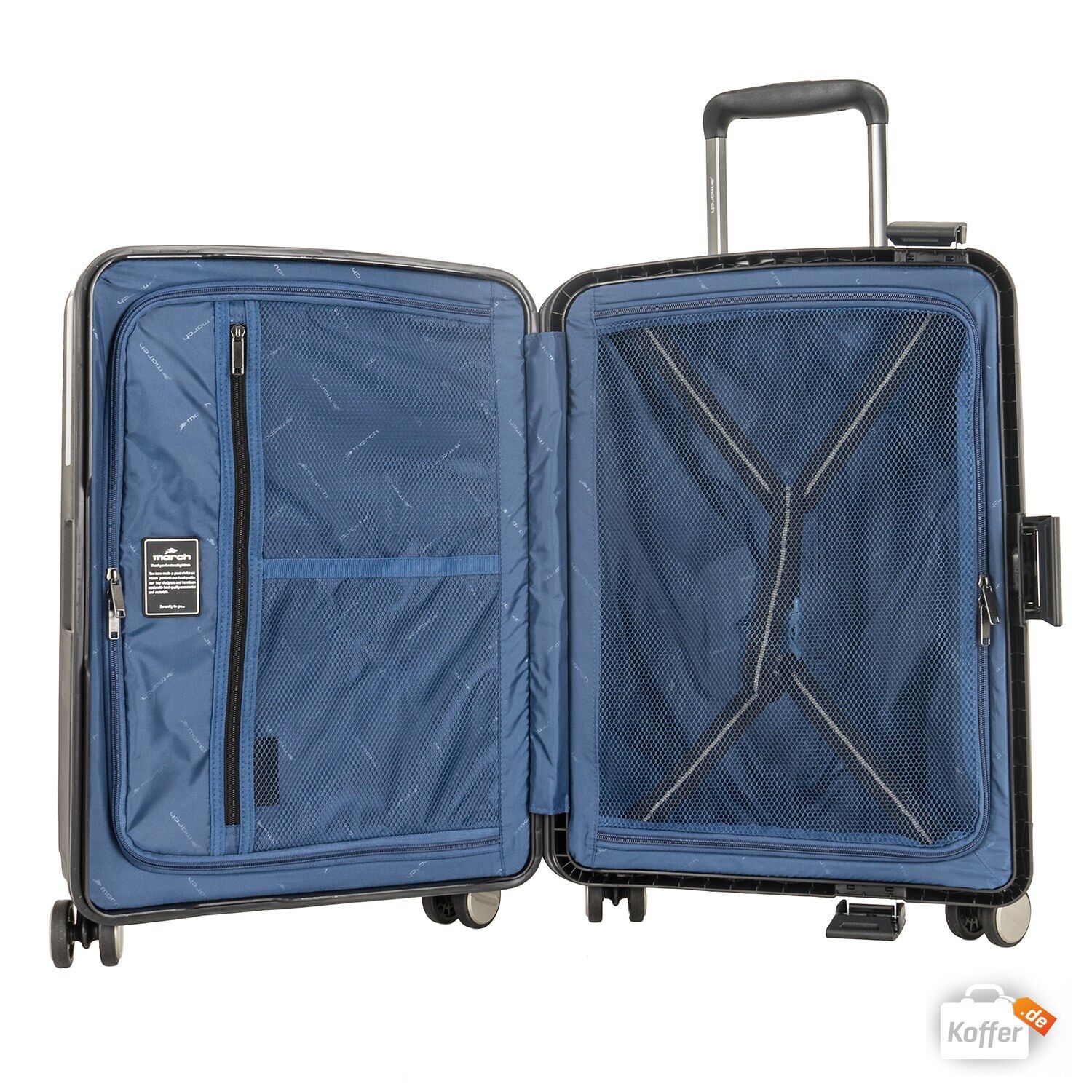 March bon voyage Trolley-Set L/M/S black metal March bon voyage Trolley-Set L/M/S black metal