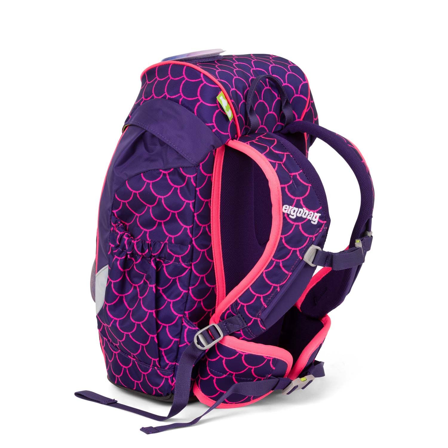 ergobag mini LUMI Edition, Kindergartenrucksack 2-tlg. 2025 PerlentauchBär