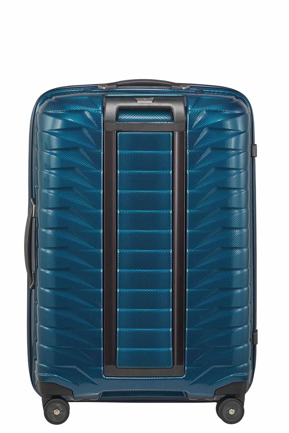 Samsonite Proxis Trolley mit 4 Rollen 69cm + GRATIS HOTELGUTSCHEIN Petrol Blue