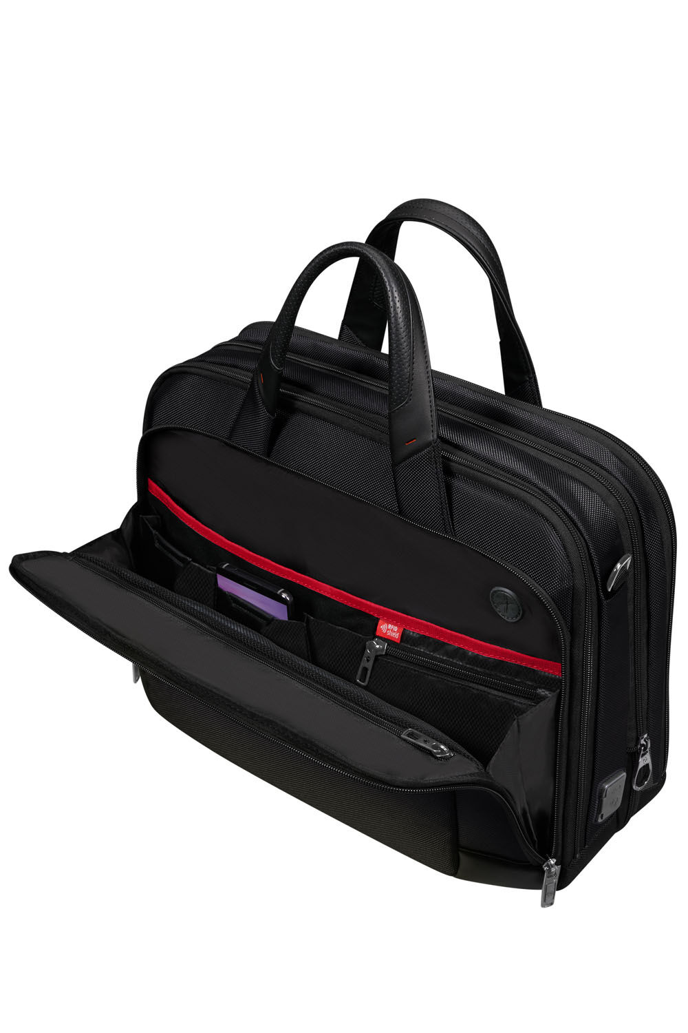 Samsonite Pro-DLX 6 Aktentasche 15.6" erweiterbar + GRATIS HOTELGUTSCHEIN Schwarz