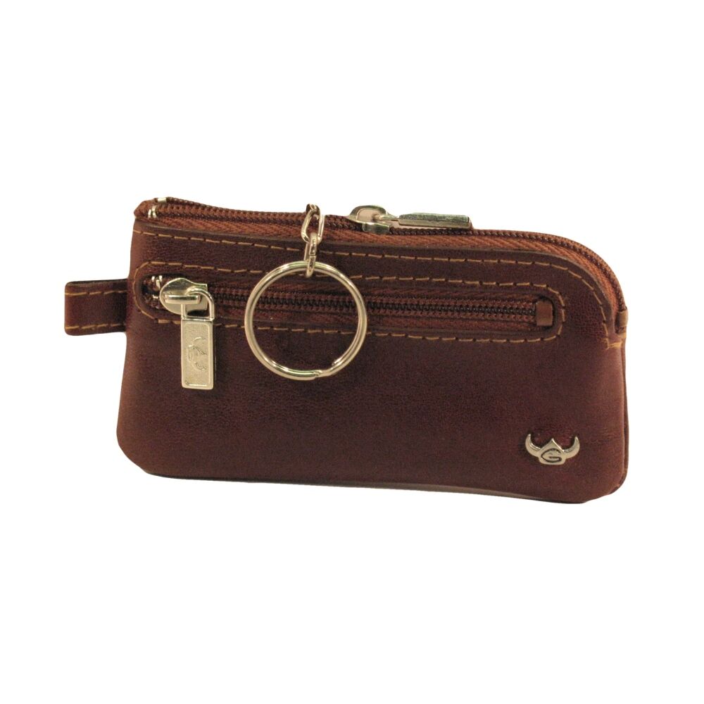 Golden Head Colorado Classic Reißverschluss-Schlüsseletui 5112-05 tabacco Golden Head Colorado Classic Reißverschluss-Schlüsseletui 5112-05 tabacco