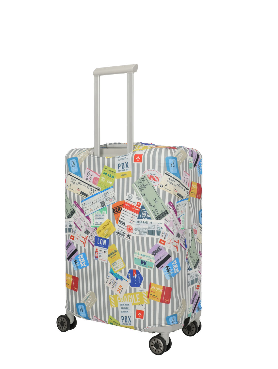 Travelite Accessoires Kofferhülle M Multi.Color/Tickets Travelite Accessoires Kofferhülle M Multi.Color/Tickets