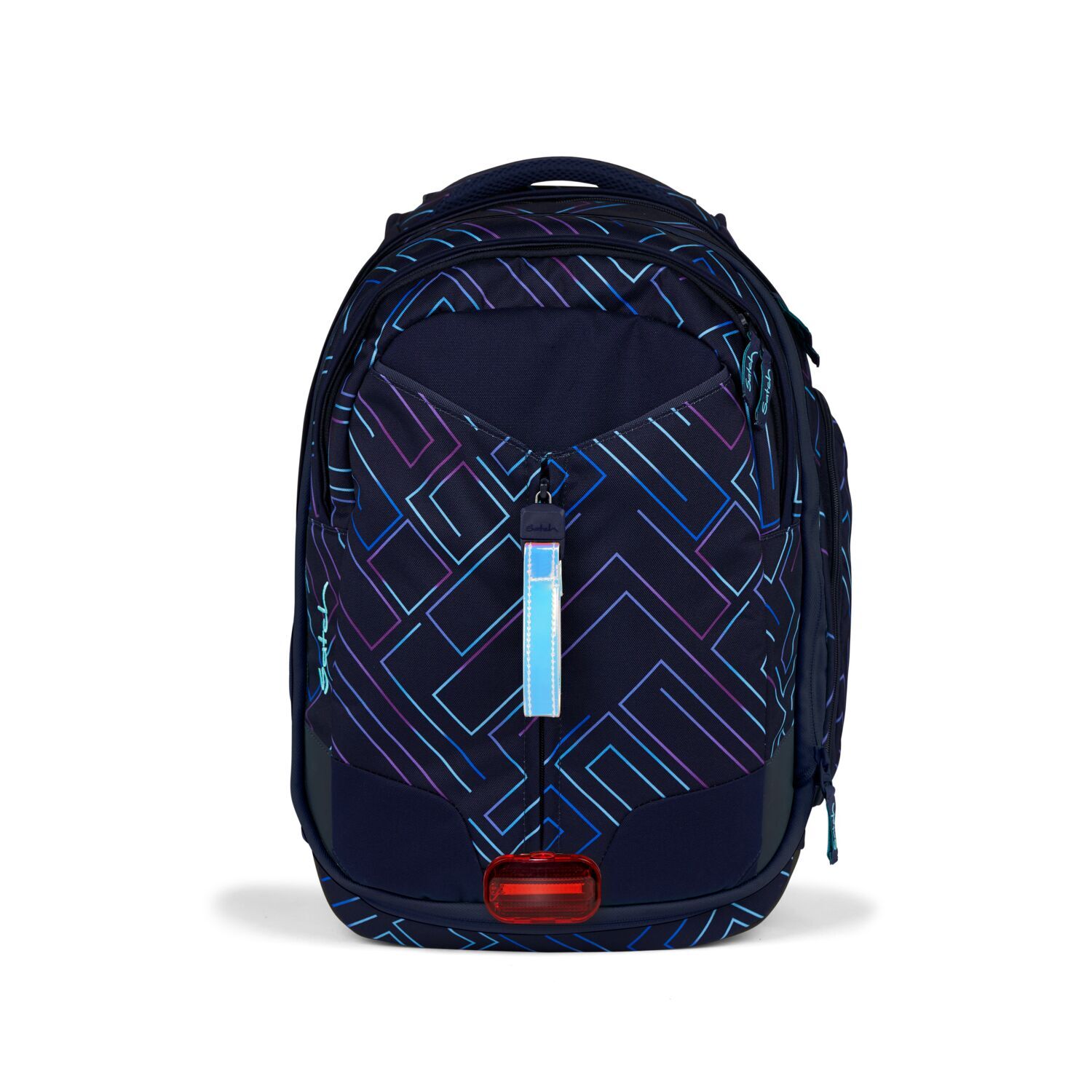 satch match Schulrucksack  Purple Laser