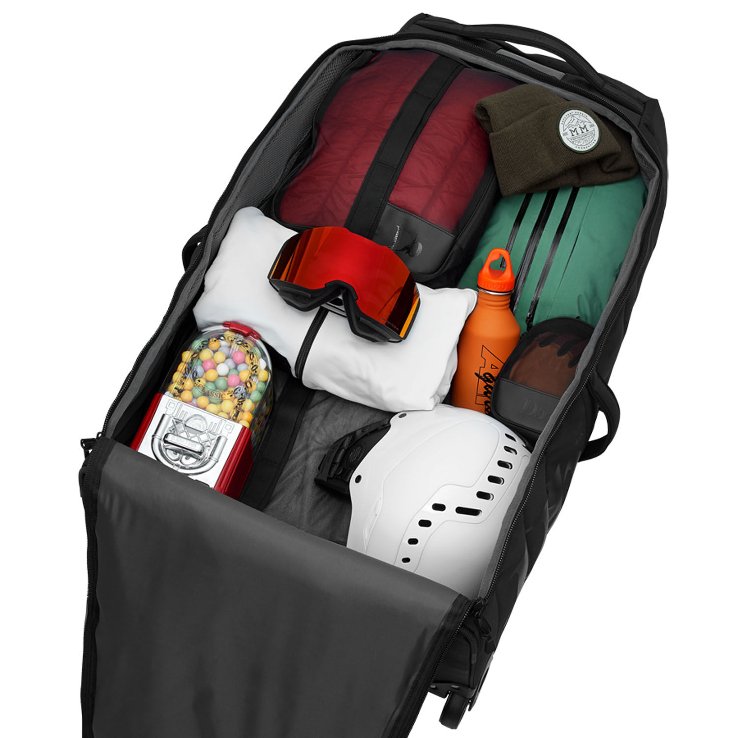 D_b_ Hugger Roller Bag 90L Black Out D_b_ Hugger Roller Bag 90L Black Out