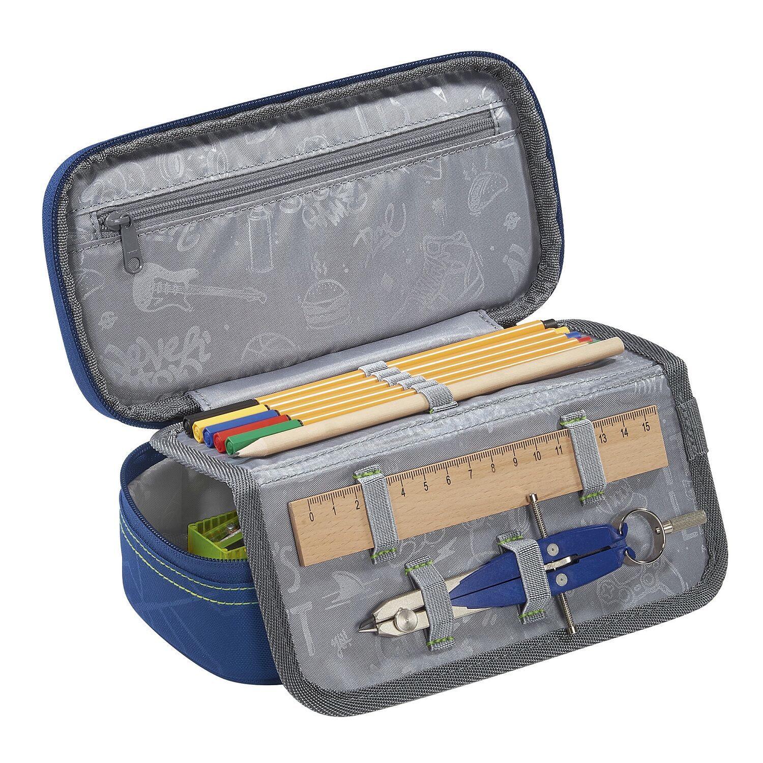 Coocazoo Zubehör Schlampermäppchen -vorherige Modelle Blue Bash