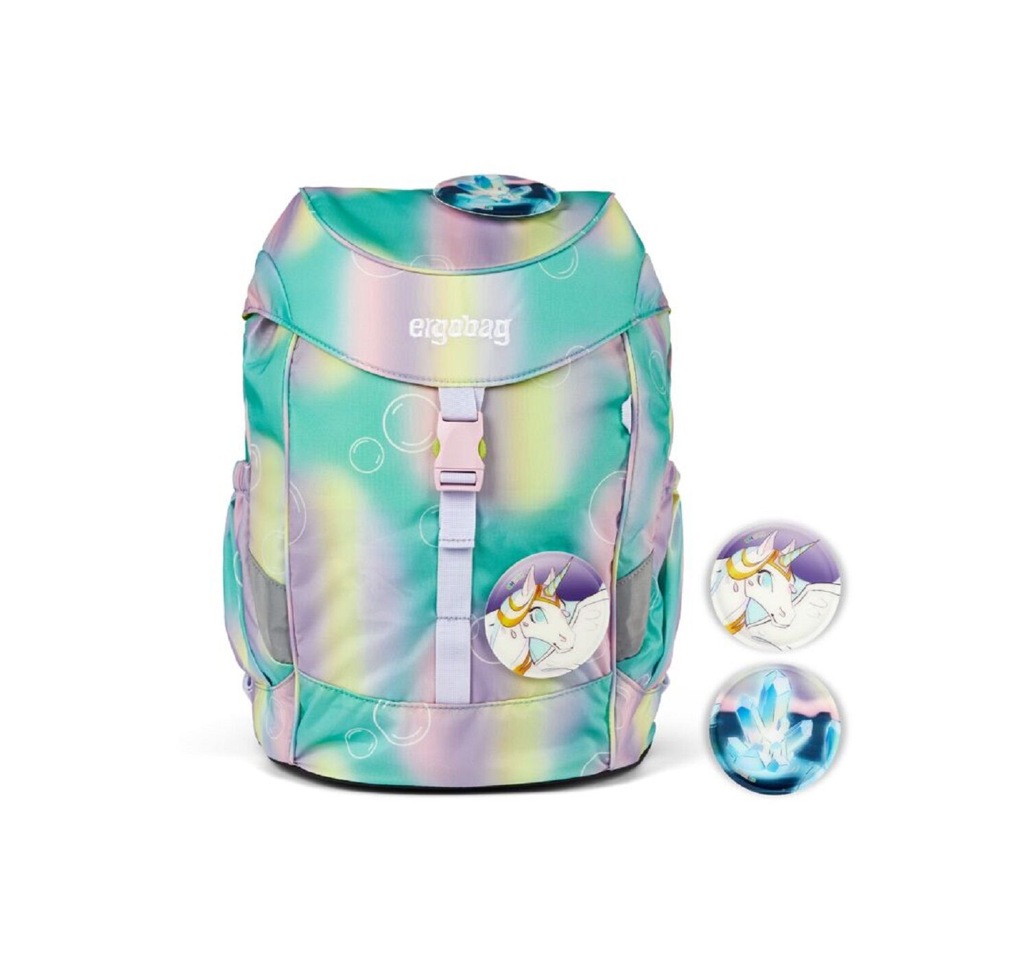 ergobag mini REFLEX EDITION Kindergartenrucksack 2-tlg. 2025 ZauBärwelt