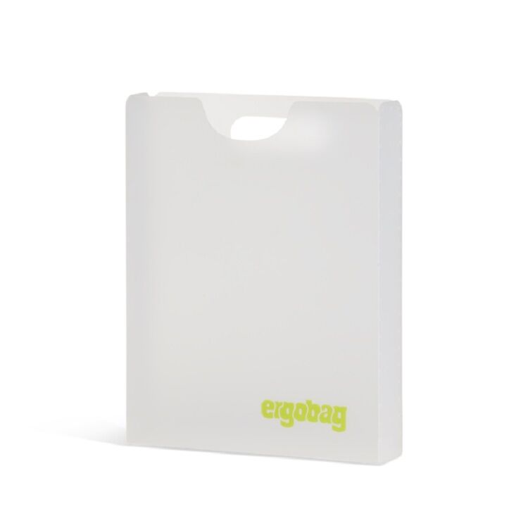 ergobag Schulzubehör Heftebox inkl. Griff transparent