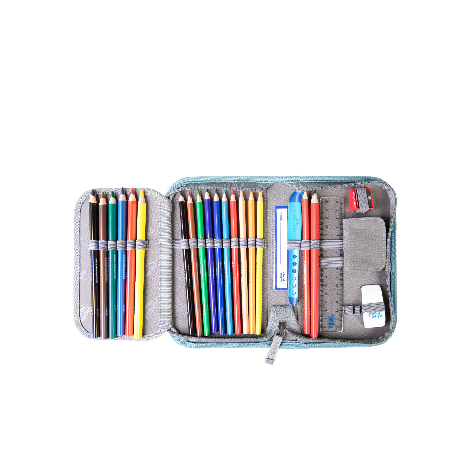 School-Mood Timeless Pro Ocean Collection, 6-tlg. Schulranzenset Dolphin