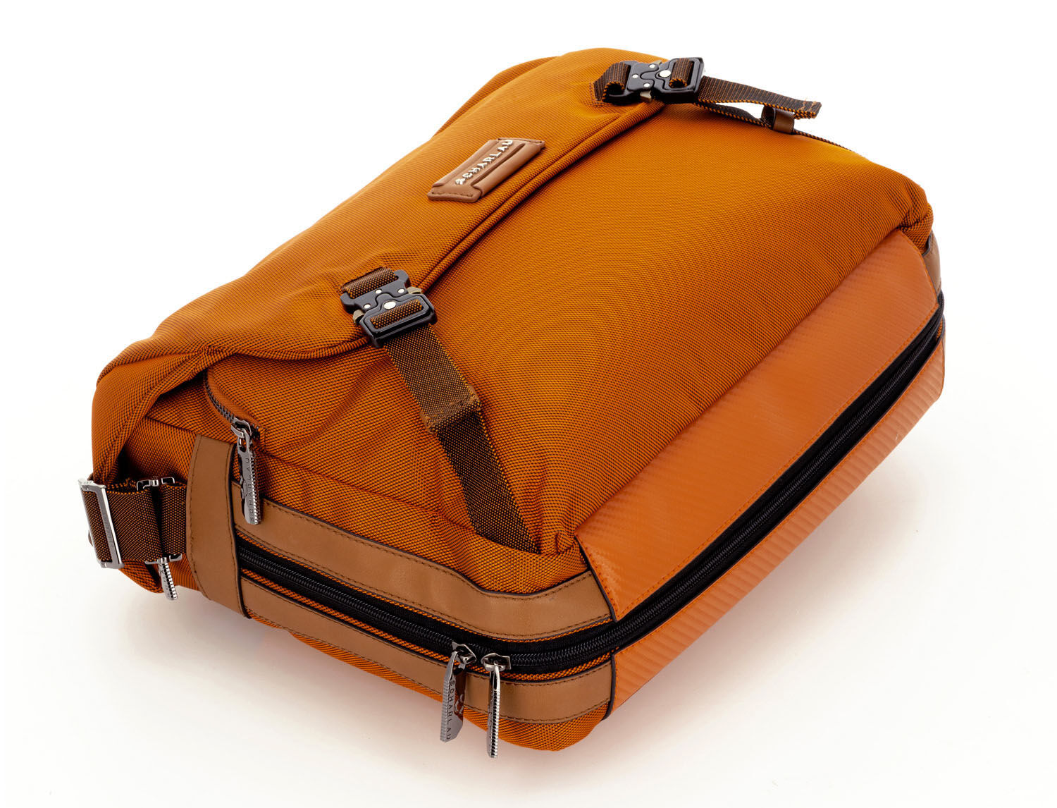 SCHARLAU First Class Air Force One, Messenger Bag mit 15,6" Laptopfach Orange SCHARLAU First Class Air Force One, Messenger Bag mit 15,6" Laptopfach Orange