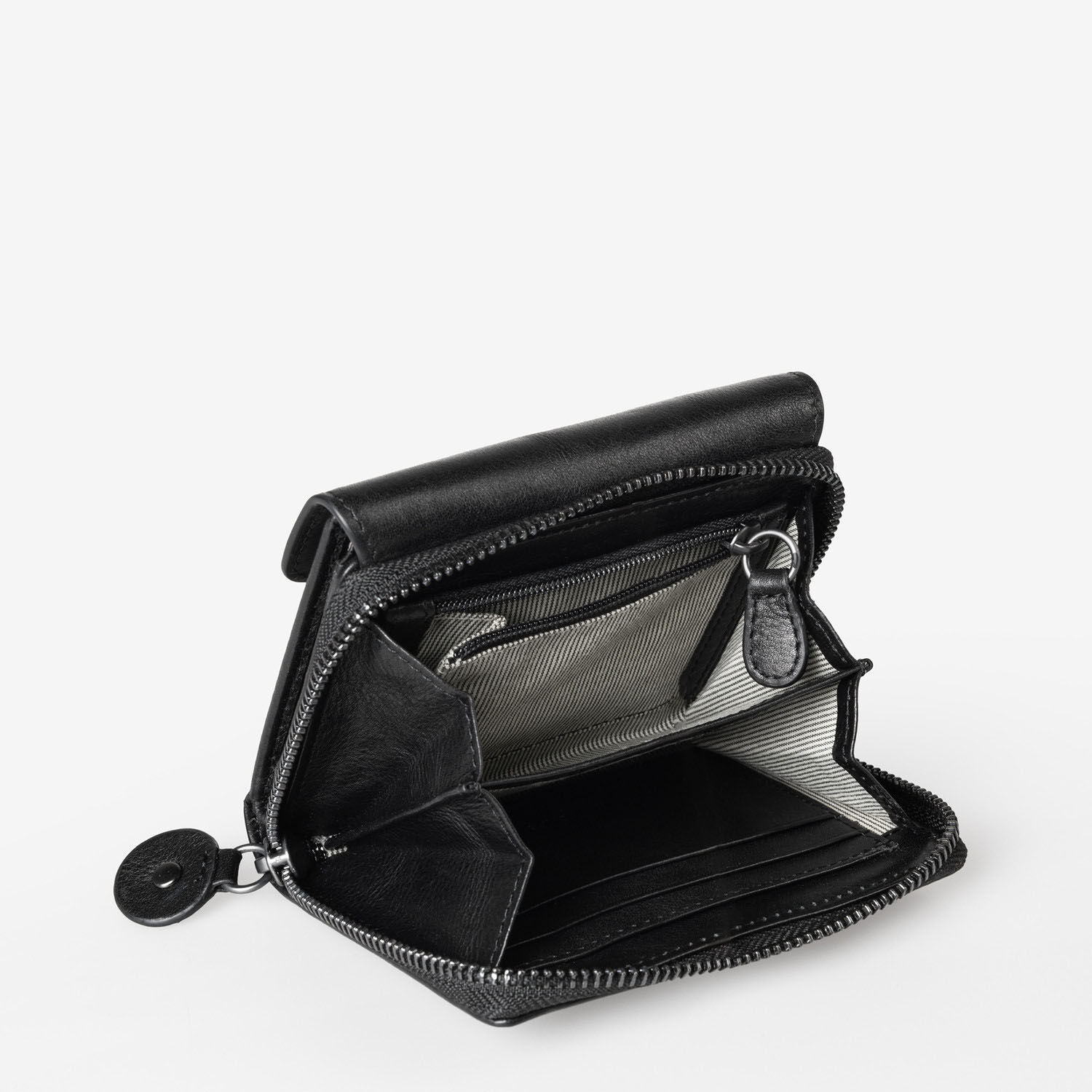 aunts & uncles Grandma's Luxury Club Lesley Geldbörse Black Smoke